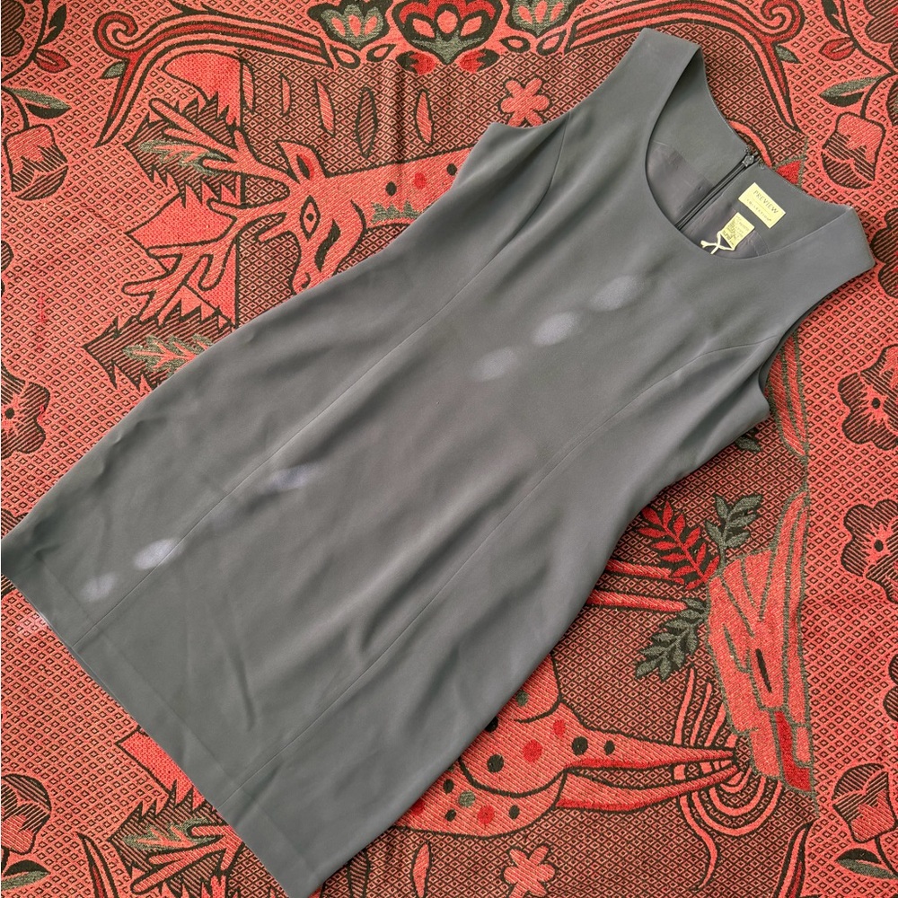 Preview Collection Charcoal Sleeveless Sheath Dress